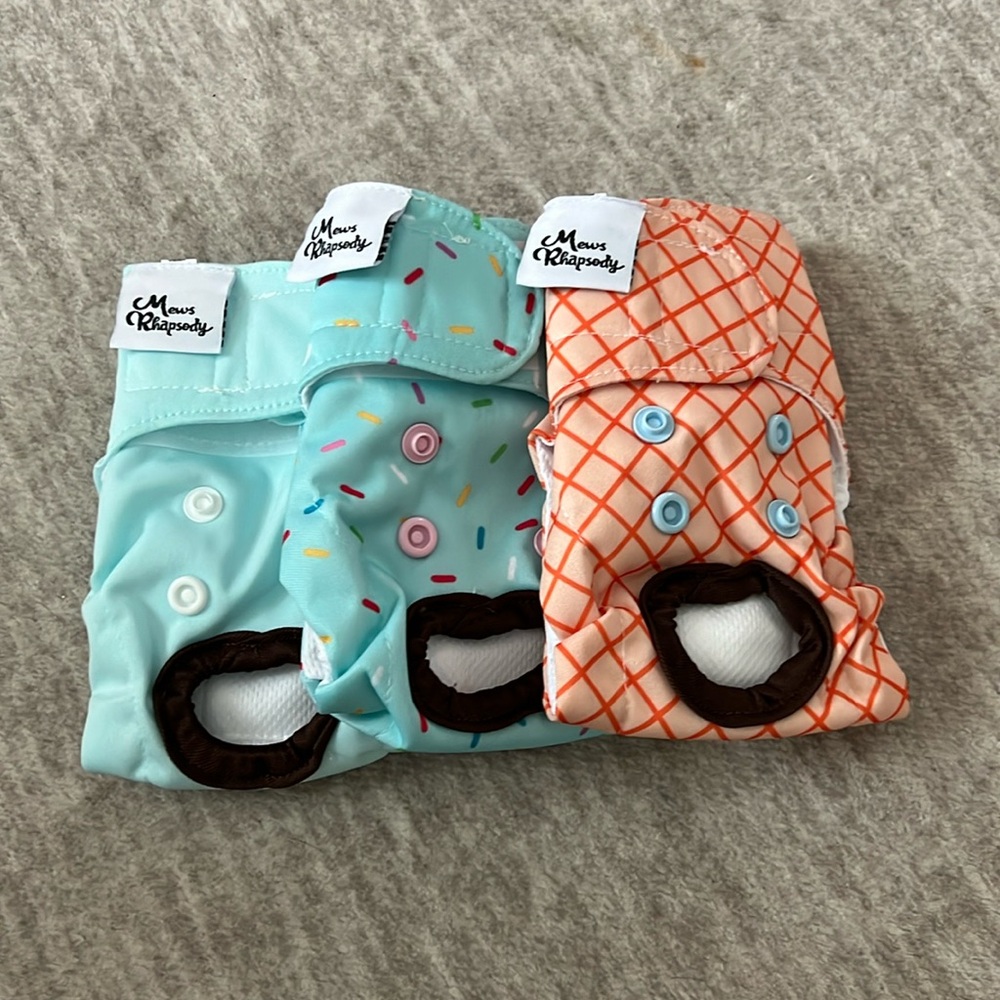 Ice cream pet diapers